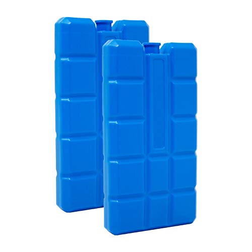 ToCi Lot de 2 blocs réfrigérants pour sac isotherme ou glacière de 200 ml chacun, 2