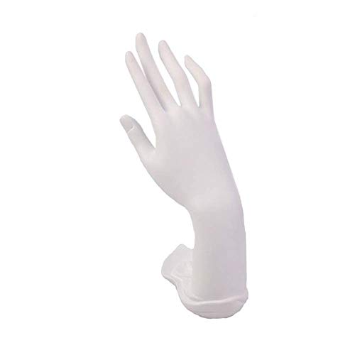 zvcv Organizador de joyería Mano Joyería Pulsera Anillo Guantes Organizador de exhibición Soporte Soporte Colgante Soporte de exhibición Estante (Color: Negro, Tamaño: 10.5 * 9 * 22CM)