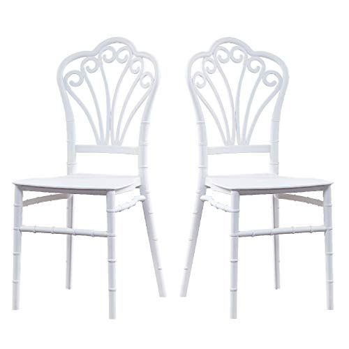 2 Sillas Modelo Garden en Color Blanco. Incluye 2 sillas. Elegantes para Cocina o jardín, apilables y Muy Resistentes. 2 Sillas Modelo Garden en Color Blanco. Incluye 2 sillas. Elegantes para Cocina o jardín, apilables y Muy Resistentes.