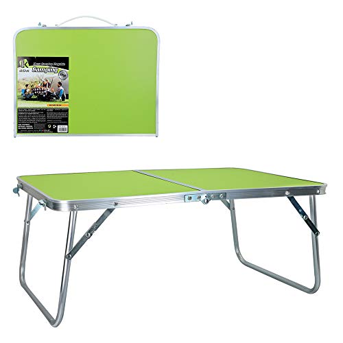 Aktive 52811 Mesa Plegable Camping Sport, 60 x 40 x 26 cm, Verde
