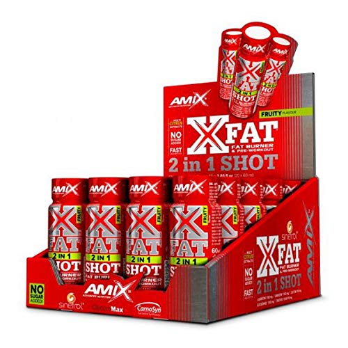 Amix X-Fat 2 In 1 Shot 20*60 Ml Fruity 1.2 1200 ml