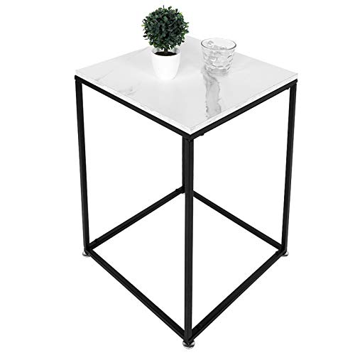 AYNEFY Mesa Auxiliar, Mesa de café con Textura de mármol, Mesa de té, mesita de Noche, mesita de Noche, sofá, sofá, Mesa Auxiliar, Dormitorio, Sala de Estar, Oficina AYNEFY Mesa Auxiliar, Mesa de café con Textura de mármol, Mesa de té, mesita de Noche, mesita de Noche, sofá, sofá, Mesa Auxiliar, Dormitorio, Sala de Estar, Oficina