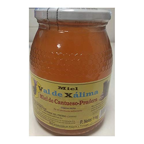 bote de cristal 1 kilo Miel de Cantueso marca Val de Xálima bote de cristal 1 kilo Miel de Cantueso marca Val de Xálima
