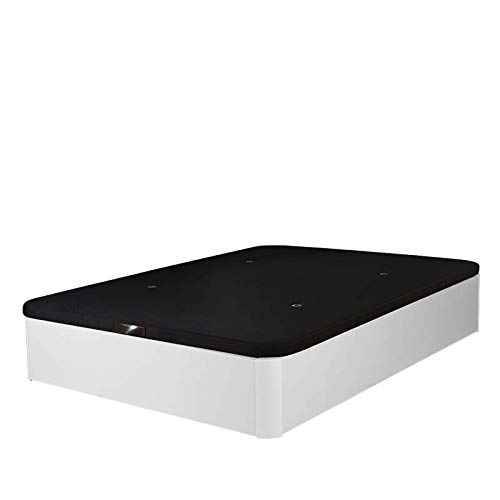 Cama Tapizada 3D Madera Deluxe Maxima Calidad Canapé de Lujo Garantía Canape abatible (135x190 30mm, Blanco) Cama Tapizada 3D Madera Deluxe Maxima Calidad Canapé de Lujo Garantía Canape abatible (135x190 30mm, Blanco)