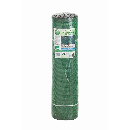 Catral 53010054 - Mini-rollo malla ocultación total, 100 x 1000 x 4 cm, color verde Catral 53010054 - Mini-rollo malla ocultación total, 100 x 1000 x 4 cm, color verde