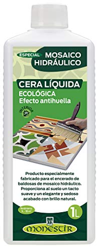 Cera Líquida Ecológica, Especial Mosaico Hidráulico 1L MONESTIR