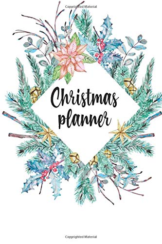 Chrismas Planner: Journal With Gift List, Holiday Cards Tracker, Online Shopping Organizer, Menu Planner, Party Checklist and Calendar. (Christmas 2020)