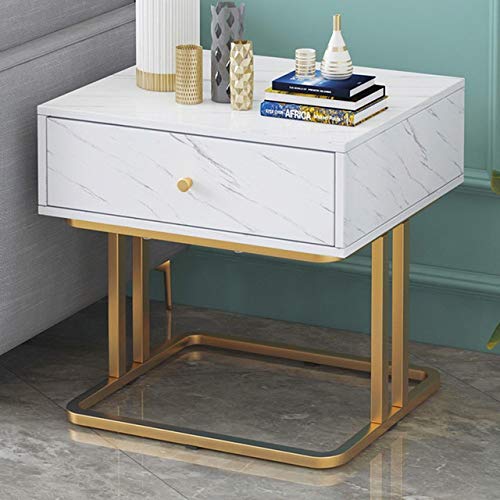 DYXYH Mobiliario de Dormitorio Mesilla de Noche con 1 cajón 3 cajón de la mesita Sofá gabinete Lateral mármol Textura de Almacenamiento de Tablas (Size : Style Two) DYXYH Mobiliario de Dormitorio Mesilla de Noche con 1 cajón 3 cajón de la mesita Sofá gabinete Lateral mármol Textura de Almacenamiento de Tablas (Size : Style Two)