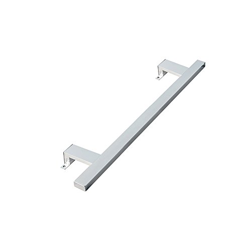 Emuca 5071411 – Lámpara LED para espejo de baño cromado, 14 W, cromado, 800 mm