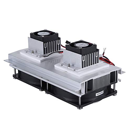 Enfriador Termoeléctrico de Doble Núcleo Kit de Sistema de Refrigeración y Refrigeración Peltier con Fuente de Alimentación Enfriador Termoeléctrico de Doble Núcleo Kit de Sistema de Refrigeración y Refrigeración Peltier con Fuente de Alimentación