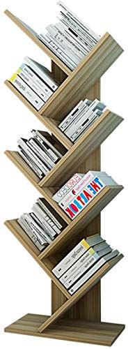Estantería de 7 estantes Libreros de pie Libros, cds/álbumes/archivos Titular en Sala de estar Estantes de oficina