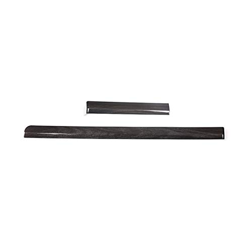 FangFang Ajuste De Grano De Madera Negro para Toyota Land Cruiser Prado FJ150 150 2010-2018 ABS Interior del Pasajero Decoración De La Decoración De La Decoración para LHD