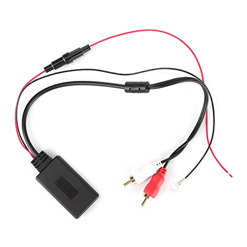 Gorgeri Universal Bluetooth AUX Receiver Module 2 Adaptador RCA AUX-IN para audio de automóvil