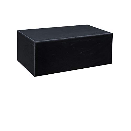 Gurkkst Funda Protectora para Muebles de jardín Funda Muebles Exterior Impermeable Anti-UV Protección Cubierta de Muebles de Mesas Oxford Negro (200x 160x 70cm)