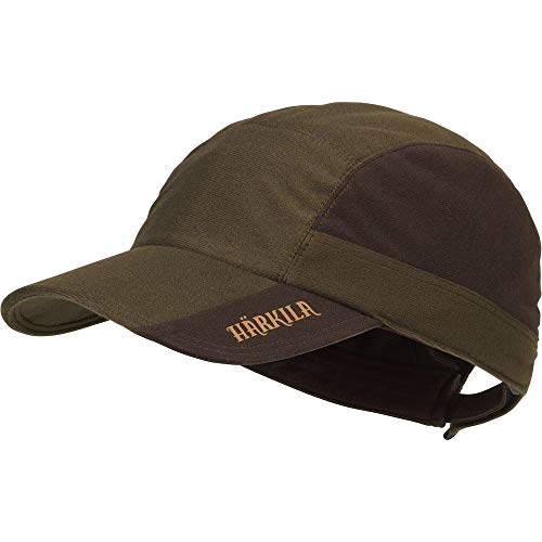 Harkila Mountain Hunter - Gorra de caza, color verde, marrón Harkila Mountain Hunter - Gorra de caza, color verde, marrón