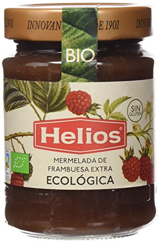 Helios Mermelada Extra Frambuesa Ecológica - 350 gr - [Pack de 12]
