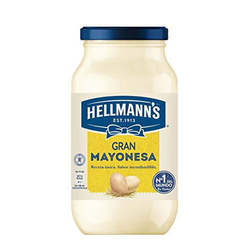 Hellmann's Mayonesa Tarro 450 ml (pack de 4)