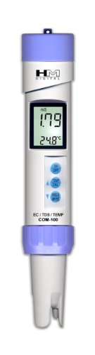 HM Digital COM100 Waterproof EC/TDS And Temperature Combo Meter