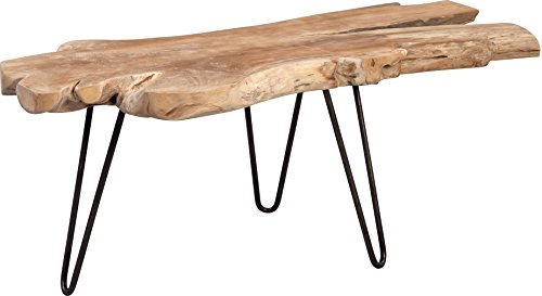 HomeTrends4You Tallus Mesa de saln, Madera de Teca, marrón, 100 x 40 x 40 cm HomeTrends4You Tallus Mesa de saln, Madera de Teca, marrón, 100 x 40 x 40 cm