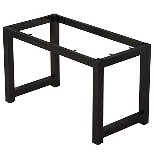 HXBH Patas de muebles de hierro forjado - Mesa de comedor Patas del escritorio Mesa de conferencias Pata de banco de trabajo Banco de soporte Soporte para mesa de entrenamiento de pies Soporte - Sin