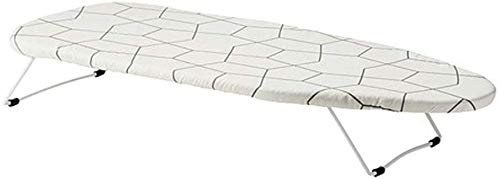 Ikea Tabla de Planchar Mesa, Poliéster, Blanco, 74x32x3 cm