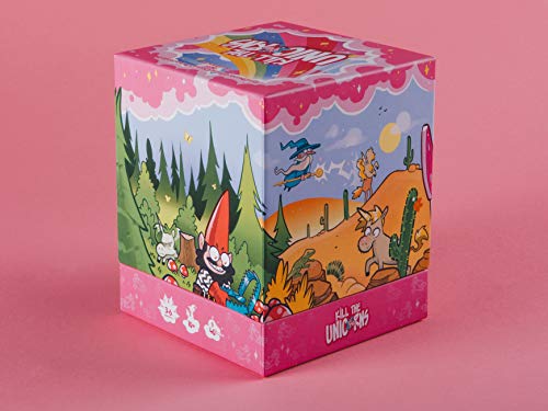 Kill the Unicorns - Juego de mesa inteligente y moderno | Juego de cartas con arte único unicornio | Bluff, estrategia, trucos | para fiestas con amigos, familia y niños - Nueva versión en inglés Kill the Unicorns - Juego de mesa inteligente y moderno | Juego de cartas con arte único unicornio | Bluff, estrategia, trucos | para fiestas con amigos, familia y niños - Nueva versión en inglés