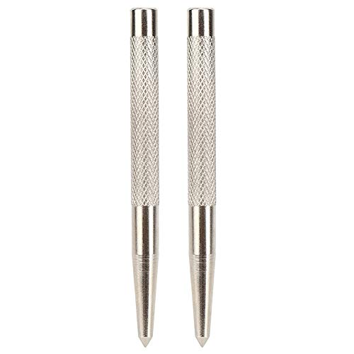 Kit de punzonado central moleteado de 2 piezas Punzón central de posicionamiento plateado de acero con alto contenido de carbono para montadores Producción de moldes Marcado de placas de acero Mecaniz Kit de punzonado central moleteado de 2 piezas Punzón central de posicionamiento plateado de acero con alto contenido de carbono para montadores Producción de moldes Marcado de placas de acero Mecaniz