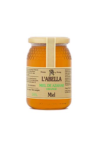 L’abella Mel – Miel de azahar – Miel natural recolectada en España (500gr)
