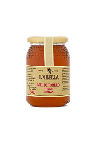 L’Abella Mel – Miel de tomillo – Miel natural recolectada en España (500gr)