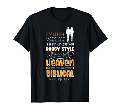 Lagunas Bíblicas Diseño Matrimonial para Ateos y Agnósticos Camiseta