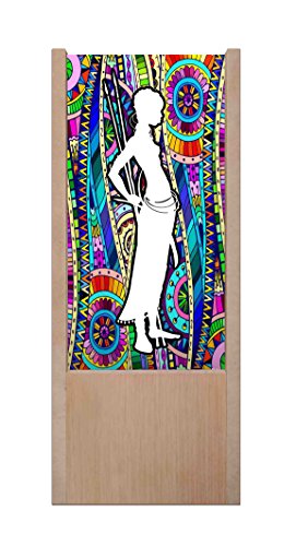 Lámpara de mesa de madera África – decoración para mujer