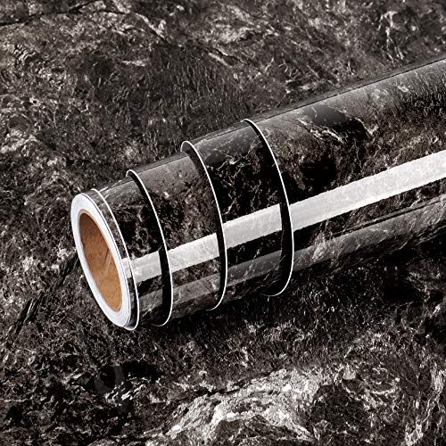 Livelynine 40 cm x 10 m, lámina autoadhesiva de mármol para muebles, cocina, encimera, tocador, cocina, encimeras, mesa, adhesivo para pegar Livelynine 40 cm x 10 m, lámina autoadhesiva de mármol para muebles, cocina, encimera, tocador, cocina, encimeras, mesa, adhesivo para pegar