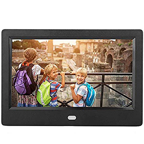 Marco Digital para Fotos, 7"TFT Pantalla 1024 x 600 HD Álbum fotográfico electrónico HD con Control Remoto Soporte Calendario/Reproducción de Video Musical/Tarjeta SD/USB 2.0/USB OTG/AUX(Negro) Marco Digital para Fotos, 7"TFT Pantalla 1024 x 600 HD Álbum fotográfico electrónico HD con Control Remoto Soporte Calendario/Reproducción de Video Musical/Tarjeta SD/USB 2.0/USB OTG/AUX(Negro)