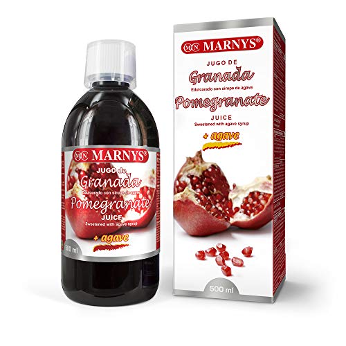 MARNYS Zumo de Granada Concentrado con Sirope de Ágave 500ml