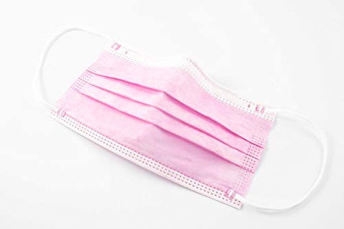 Mascarillas Higiénicas Desechables de Un Sólo Uso, No Uso Médico. 3 Capas,Rosa (50 unidades) Mascarillas Higiénicas Desechables de Un Sólo Uso, No Uso Médico. 3 Capas,Rosa (50 unidades)