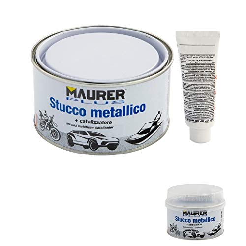 MAURER 14076005 Masilla Reparadora Metales 500 ml. con Endurecedor MAURER 14076005 Masilla Reparadora Metales 500 ml. con Endurecedor