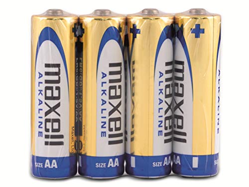 Maxell LR6 Single-Use Battery AA Alcalino 1,5 V - Pilas (Single-Use Battery, AA, Alcalino, Cilíndrico, 1,5 V, 4 Pieza(s))