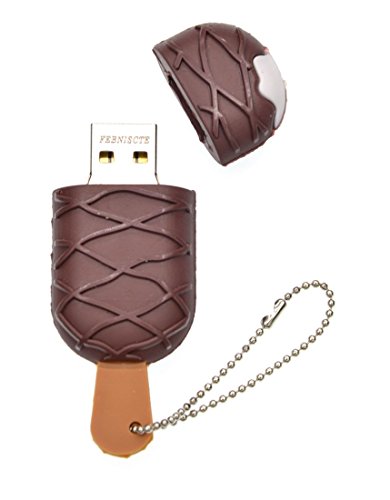 Memoria USB 16GB USB 2.0 Flash Drive Originales - Pendrive 16 GB Divertida Chocolate Hielo Almacenamiento de Datos - Unidad Flash USB Pen Drive Regalo para Novio Novia by FEBNISCTE