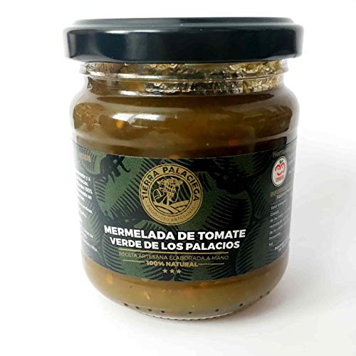 Mermelada de Tomate Verde de Los Palacios Arsesanal TIERRA PALACIEGA Tarro 220 g [Pack 2 x 220 g]