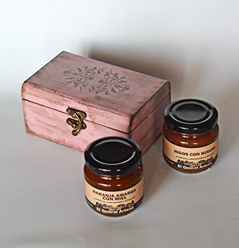MERMELADAS ARTESANAS EN CAJA VINTAGE 2 de 170gr. higos con nueces, naranja amarga con miel MERMELADAS ARTESANAS EN CAJA VINTAGE 2 de 170gr. higos con nueces, naranja amarga con miel