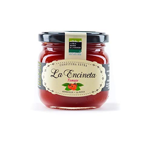 Mermeladas La Encineta, confitura extra de tomate (235 grms), elaborada a partir de fruta fresca de temporada, 100% natural
