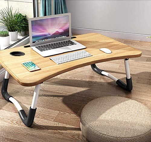 Mesa para ordenador portátil Lapdesk, mesa plegable para portátil, mesa de cama plegable para leer, bandeja de cama para el escritorio o como bandeja de desayuno para cama y sofá (60 x 40 cm) Mesa para ordenador portátil Lapdesk, mesa plegable para portátil, mesa de cama plegable para leer, bandeja de cama para el escritorio o como bandeja de desayuno para cama y sofá (60 x 40 cm)