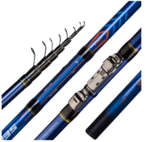 MissLi Caña De Pescar Boloñesa Telescópica 4/4,5/5 / 5,5/6 M Alto Carbono Trucha De Viaje Ligera Pesca con Flotador Giratorio 10-25G (Size : 5m) MissLi Caña De Pescar Boloñesa Telescópica 4/4,5/5 / 5,5/6 M Alto Carbono Trucha De Viaje Ligera Pesca con Flotador Giratorio 10-25G (Size : 5m)