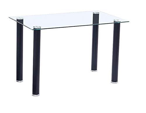 Mobelcenter - Mesa Comedor Cristal Transparente - 140x75cm (0856) Mobelcenter - Mesa Comedor Cristal Transparente - 140x75cm (0856)