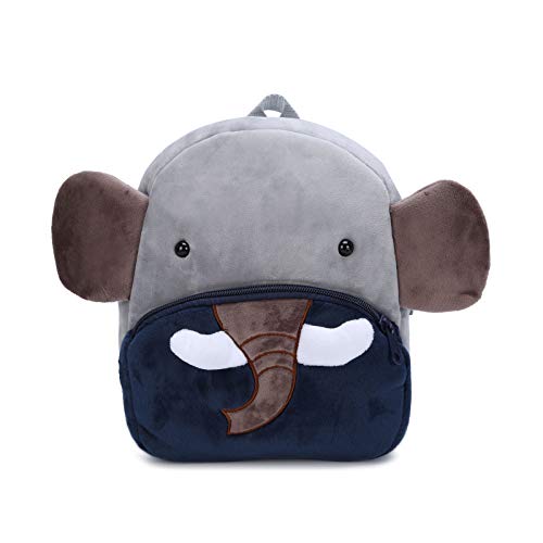 Mochila Infantil Kindergarten Guarderia Animales Linda Bolso Bebe Escuela Dibujos Animados para niña y niño 1-3 años,Elefante Mochila Infantil Kindergarten Guarderia Animales Linda Bolso Bebe Escuela Dibujos Animados para niña y niño 1-3 años,Elefante