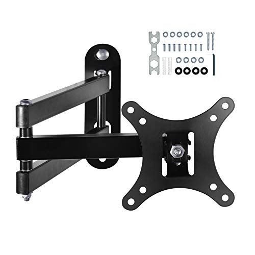 MODERN LIFE Soporte de Pared para TV 10-26 Pulgadas(25-66cm), Inclinable y Giratorio, Máx Vesa 100x100, Carga 25KG, para Televisores de Pantalla Plana(LED LCD Plasma 4K 3D) MODERN LIFE Soporte de Pared para TV 10-26 Pulgadas(25-66cm), Inclinable y Giratorio, Máx Vesa 100x100, Carga 25KG, para Televisores de Pantalla Plana(LED LCD Plasma 4K 3D)
