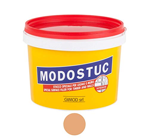 MODOSTUC Douglas – Masilla profesional de pasta lista para usar en interiores, ideal para madera y pared de secado rápido y perfecta adherencia, 1 kg