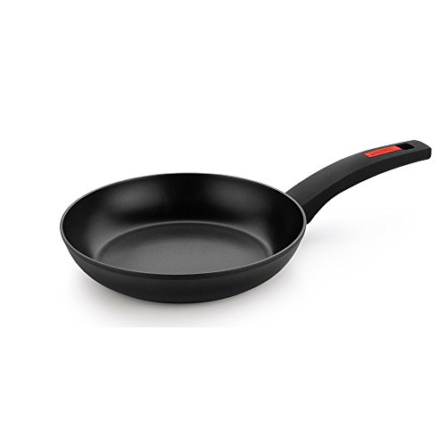 Monix Titan Full Induction Sartén con Antiadherente Reforzada con Titanio Apta para Todo Tipo de Cocina Incluida Inducción, Aluminio Forjado, Negro, 30 cm