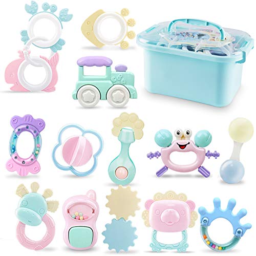 Mordedors Para Bebés (15 piezas),Mordedor Bebes BPA Gratis Juguetes Para la Dentición Para Bebés,Can Be Sterilized in 100°C Boiling Water,Por 0-3-6-12-18 Meses Niños Niñas Regalos Para Mordedors Para Bebés (15 piezas),Mordedor Bebes BPA Gratis Juguetes Para la Dentición Para Bebés,Can Be Sterilized in 100°C Boiling Water,Por 0-3-6-12-18 Meses Niños Niñas Regalos Para