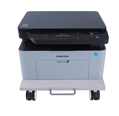 NEUN WELTEN Soporte de Impresora para Debajo del Escritorio 40 x 40 cm (L x A), Soporte para Dispositivos bajo la Mesa (Model 1)